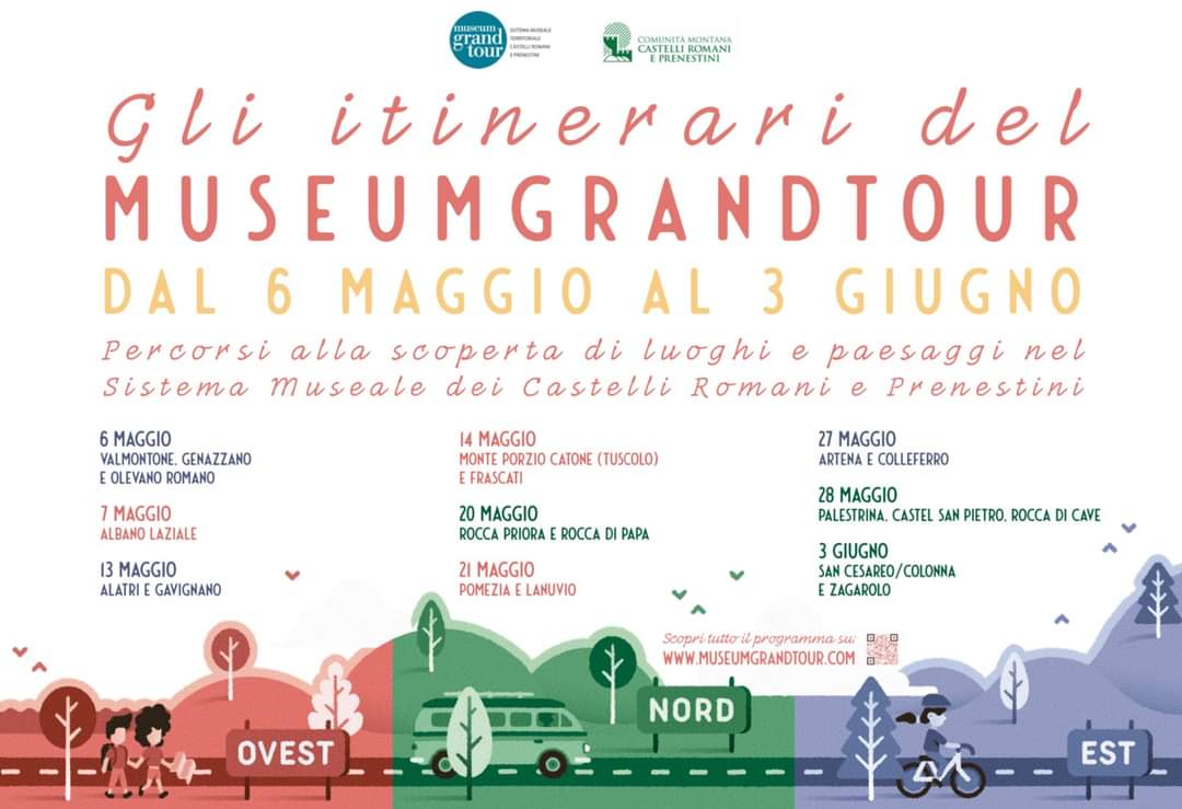 Gli itinerari del Museum Grand Tour dal 6 Maggio al 3 Giugno